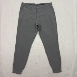 Primo Jogger Golf Pants Mens 38 Tall Gray Performance Ankle Zip